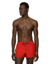 Short swim trunks with DG hardware - | Dolce & Gabbana