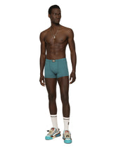 Two-way-stretch jersey boxers with logo tag - | Dolce & Gabbana