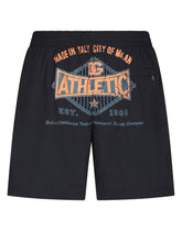 Mid-length printed swim trunks - | Dolce & Gabbana