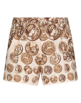 Coin print swim shorts - | Dolce & Gabbana