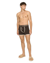 Long-leg two-way-stretch jersey boxers - | Dolce & Gabbana
