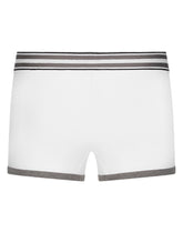 Regular-fit two-way stretch jersey boxers with DG logo - | Dolce & Gabbana