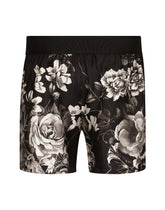 Floral-print silk shorts - | Dolce & Gabbana