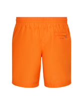 Mid-length swim trunks with DGVIB3 print and logo - | Dolce & Gabbana