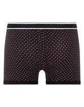 Solid-color and polka-dot-print stretch cotton boxers two-pack - | Dolce & Gabbana