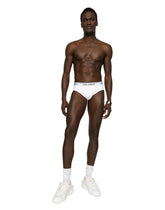 Two-pack mid-length cotton jersey briefs - | Dolce & Gabbana