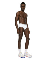 Two-pack mid-length cotton jersey briefs - | Dolce & Gabbana