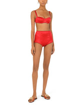 Satin balconette bra - | Dolce & Gabbana