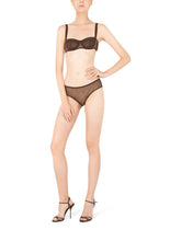 Jacquard tulle briefs - | Dolce & Gabbana