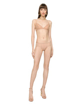 Jacquard tulle briefs - | Dolce & Gabbana