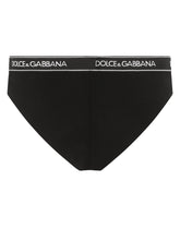 Jersey briefs with branded band - | Dolce & Gabbana
