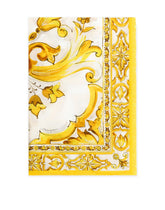 Majolica-print cotton sarong (110x190) - | Dolce & Gabbana