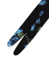 Tulle tights with bluebell print - | Dolce & Gabbana