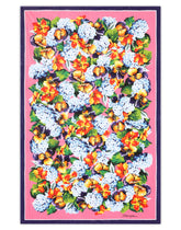 Floral-print terrycloth beach towel - | Dolce & Gabbana