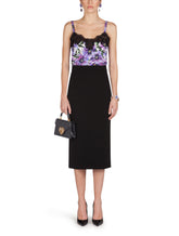 Top with all-over anemones print - | Dolce & Gabbana