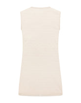 Jacquard tulle tank top - | Dolce & Gabbana