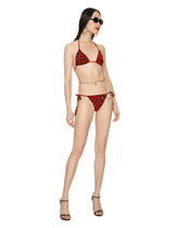 Leopard-print triangle bikini - | Dolce & Gabbana