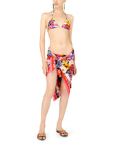 Garden-print triangle bikini - | Dolce & Gabbana