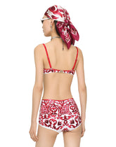 Majolica-print padded bikini - | Dolce & Gabbana