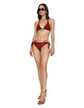 Leopard-print padded triangle bikini - | Dolce & Gabbana