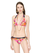 Citrus-print padded triangle bikini - | Dolce & Gabbana