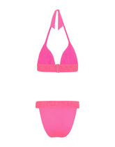 Triangle bikini with branded elastic - | Dolce & Gabbana