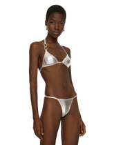 Triangle bikini with DG logo - | Dolce & Gabbana