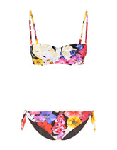 Garden-print balconette bikini - | Dolce & Gabbana