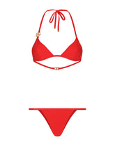 Triangle bikini with DG logo - | Dolce & Gabbana