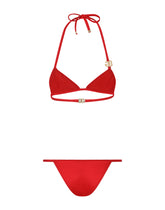 Triangle bikini with DG logo - | Dolce & Gabbana