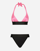 Bikini with triangle bikini top - | Dolce & Gabbana