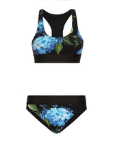 Bluebell-print bralette bikini - | Dolce & Gabbana