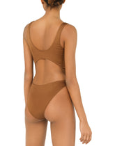 Hublot-style one-piece swimsuit - | Dolce & Gabbana