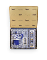 Moka Box medium + 3 Porcelain cups & 3 silver stir sticks BIALETTI DOLCE&GABBANA - | Dolce & Gabbana