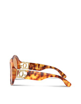 DG crossed sunglasses - | Dolce & Gabbana