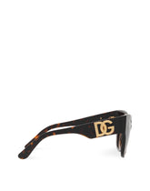DG crossed sunglasses - | Dolce & Gabbana