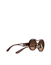DG crossed sunglasses - | Dolce & Gabbana