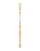 Link bracelet with DG-logo pearls - | Dolce & Gabbana