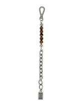 Bracelet with logo plate and stones - | Dolce & Gabbana