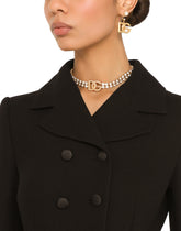 Link bracelet with DG multi-logo and murrine - | Dolce & Gabbana