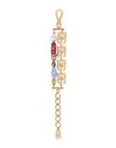 Link bracelet with DG multi-logo and murrine - | Dolce & Gabbana