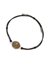 Cord bracelet with coin - | Dolce & Gabbana