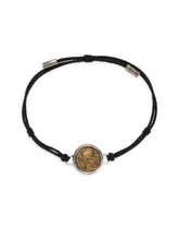 Cord bracelet with coin - | Dolce & Gabbana