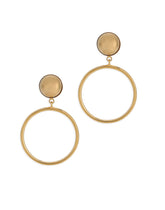 Hoop drop earrings - | Dolce & Gabbana