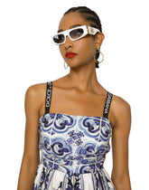 Hoop drop earrings - | Dolce & Gabbana