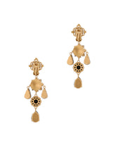 Drop earrings with rhinestone embellishment - | Dolce & Gabbana
