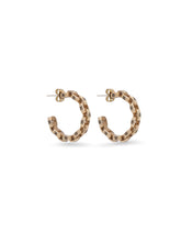 DG logo earrings with butterfly back - | Dolce & Gabbana