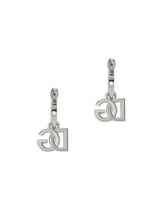 DG logo earrings with stud embellishment and butterfly backs - | Dolce & Gabbana