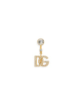 Single earring with DG logo - | Dolce & Gabbana