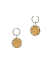 Earrings with coin - | Dolce & Gabbana